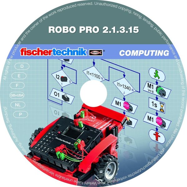fischertechnik Copmuting Plus ROBO Pro Software Sonderpreis!