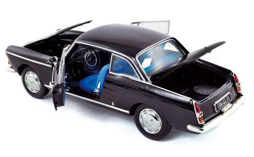 Norev Peugeot 404 Coupé 1967 - schwarz 1:18