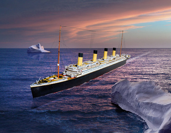 Titanic 1:200 Schreiber Bogen 705