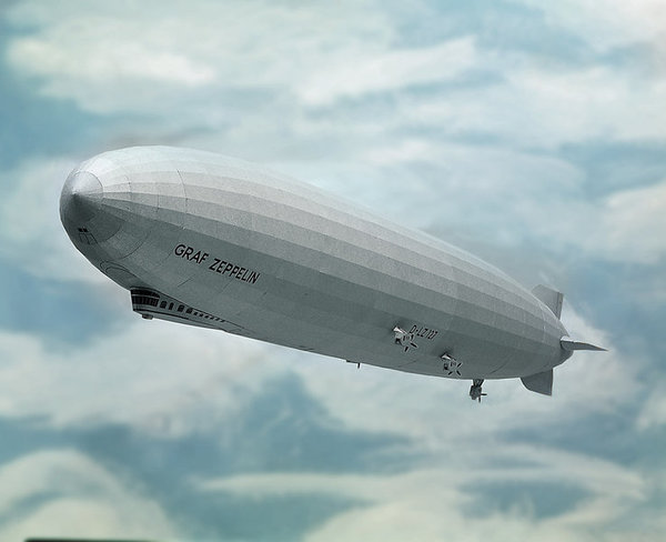 Graf Zeppelin D-LZ 127 1:200 Schreiber Bogen 557