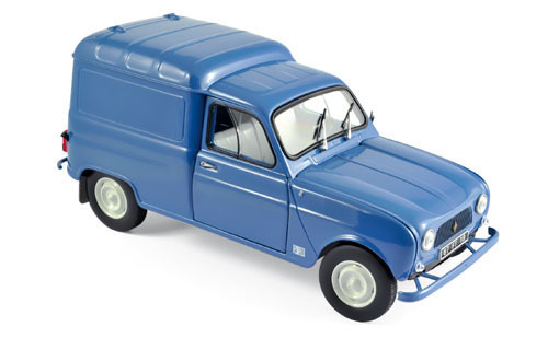 Norev   Renault 4 Fourgonnette 1965 - Blue   1:18