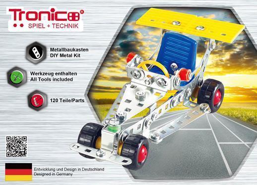 Rennwagen 120 Teile -Einsteigermodell- Tronico