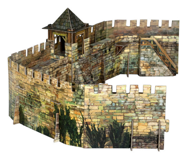 Stadtmauer Modellbausatz